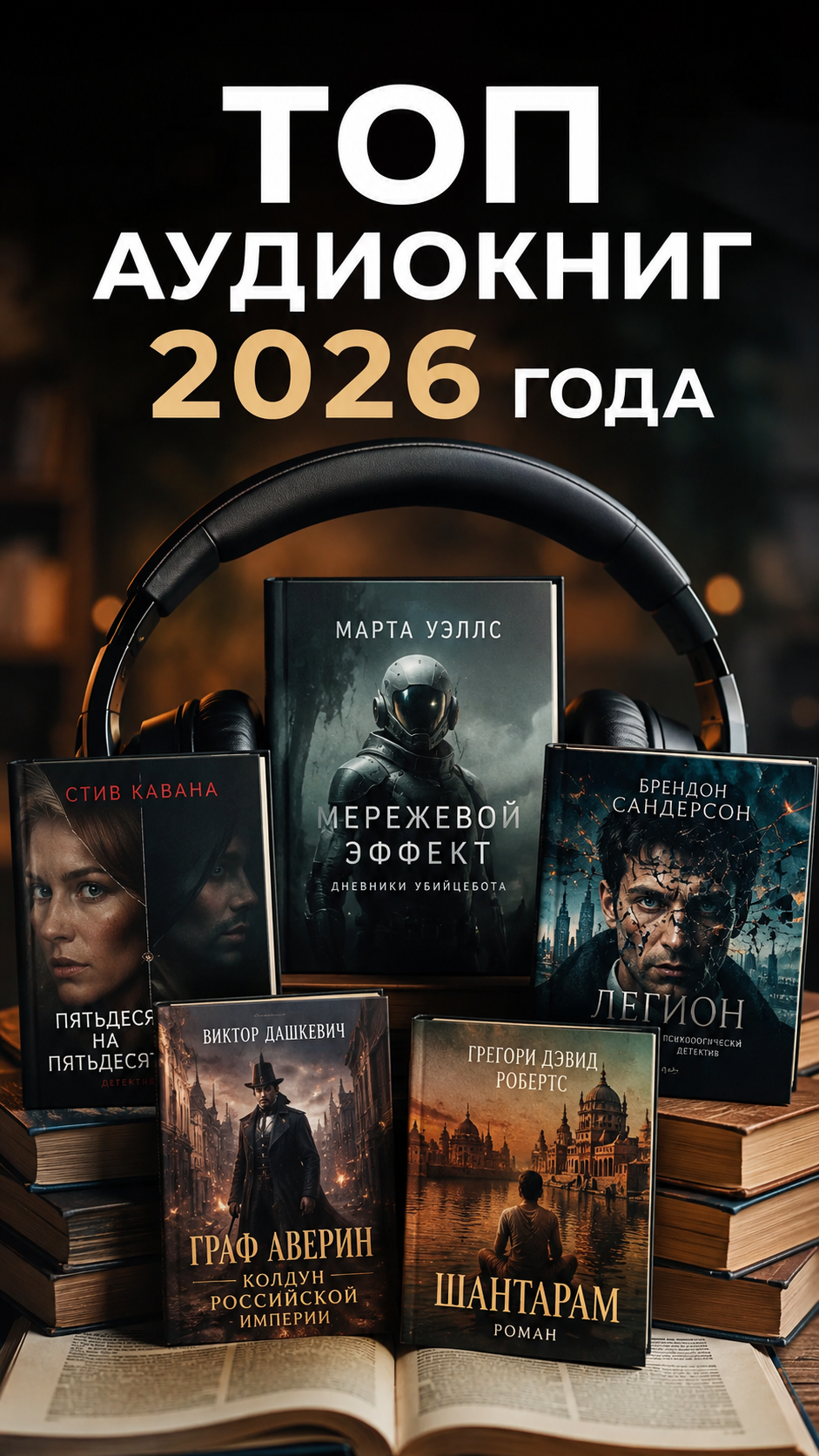 Топ аудиокниг 2026 года