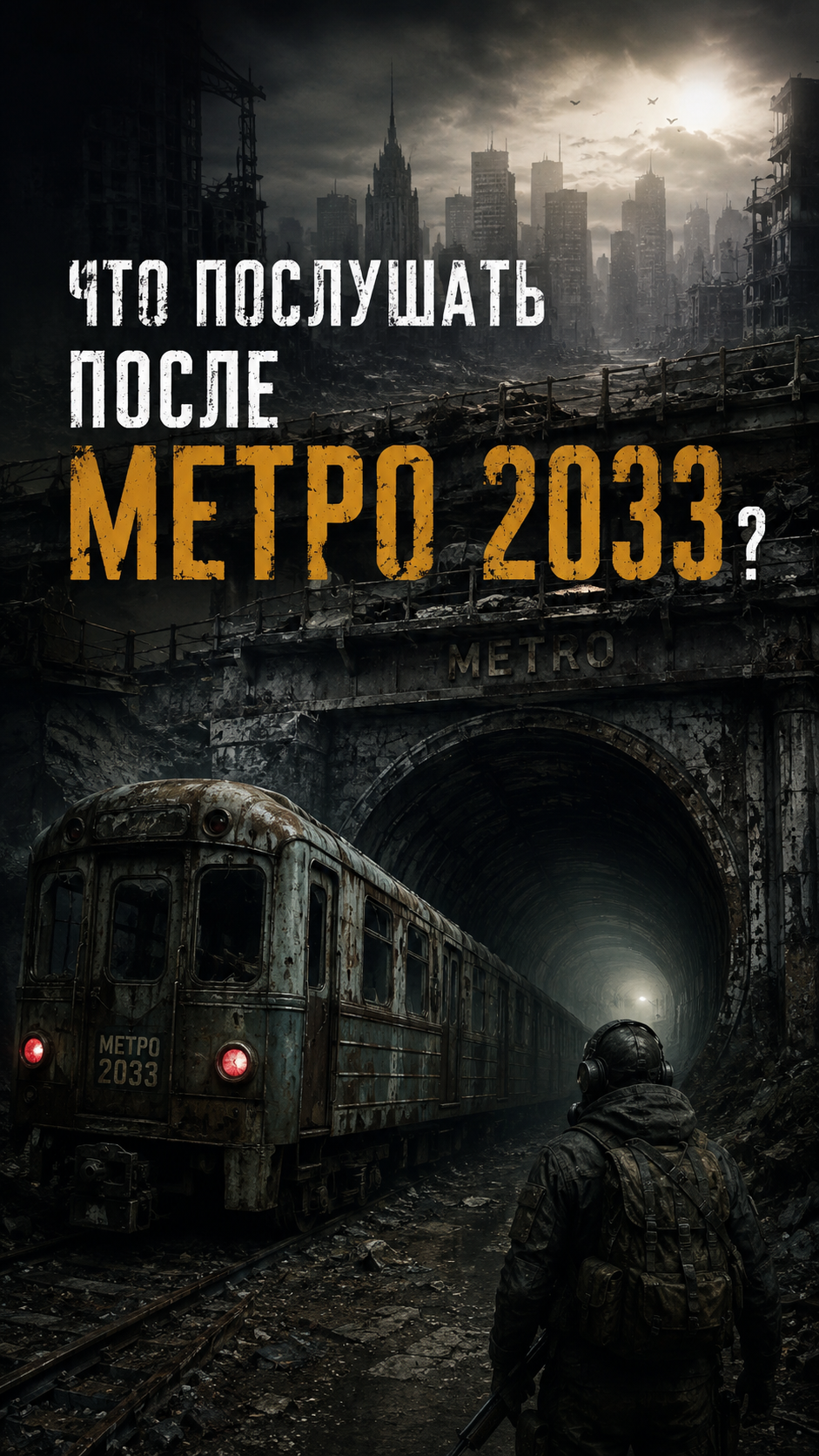 Что послушать после «Метро 2033»: лучшие аудиокниги для поклонников постапокалипсиса