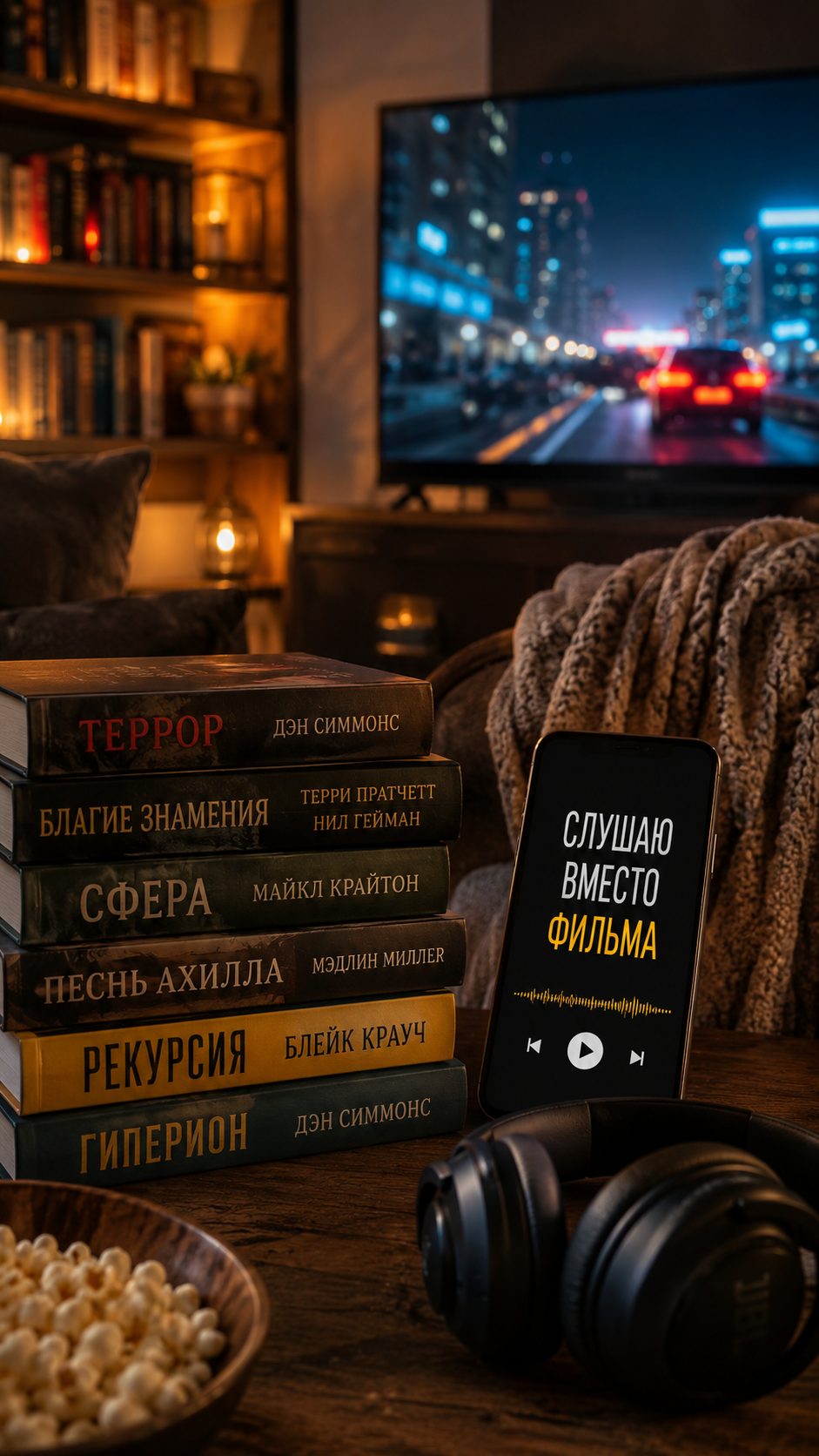 Что послушать вместо фильма: аудиокниги с эффектом полного погружения